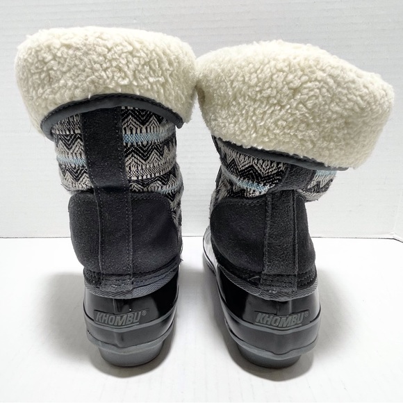 Khombu Mayana Insulated Lace Up Snow Boots - Picture 3 of 14